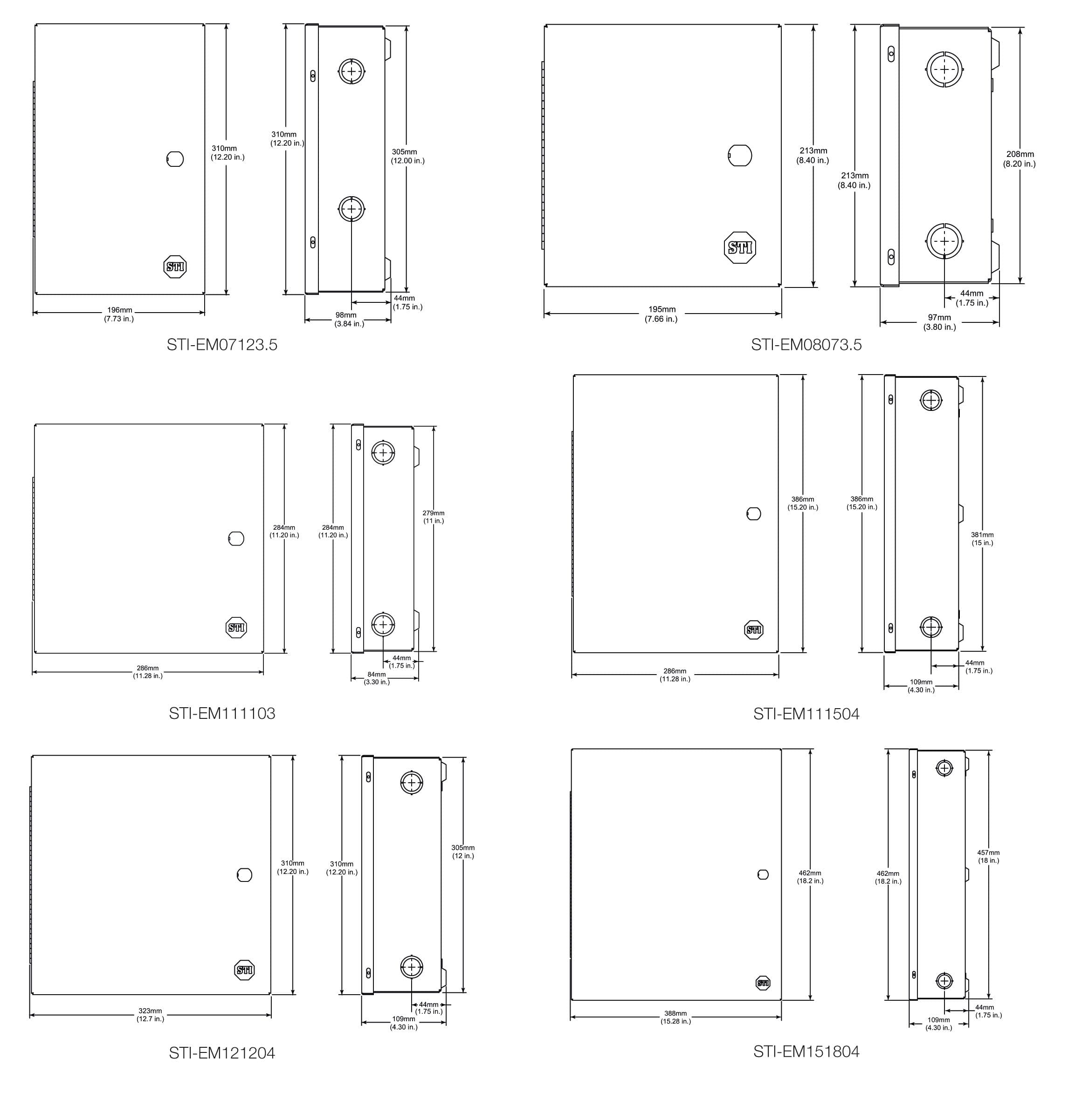 Gallery Image - METAL-PROTECTIVE-CABINETS_Dimension-Drawing_1219