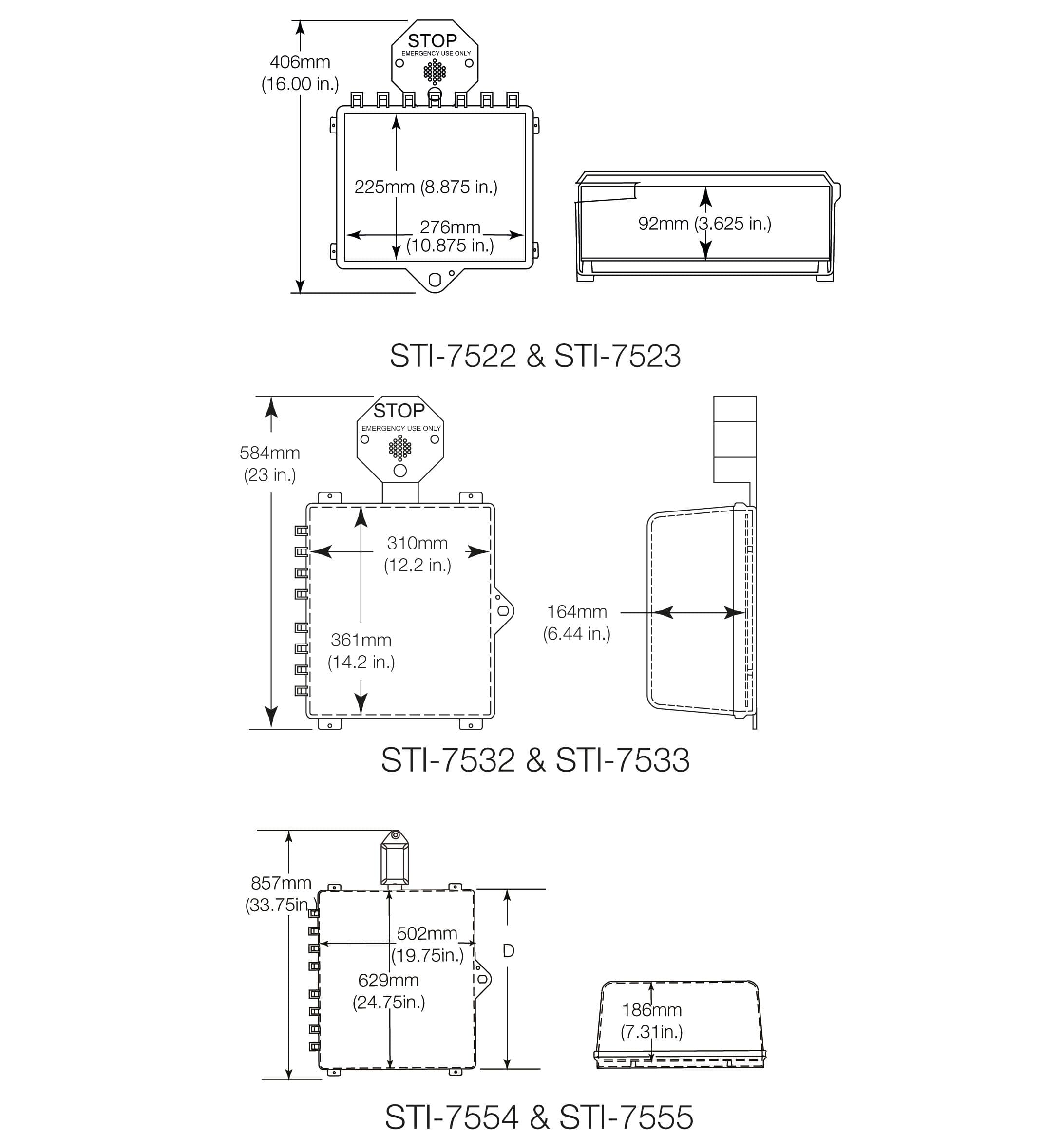 Gallery Image - POLYCARBONATE-ENCLOSURES-WITH-ALARMS_Dimension-Drawing_1219